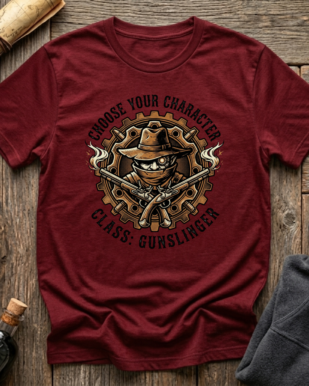 Choose Your Character Class: Gunslinger T-Shirt