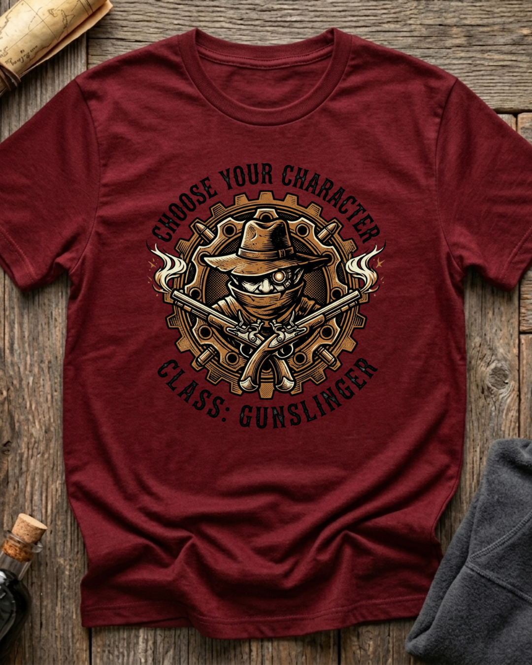 Choose Your Character Class: Gunslinger T-Shirt