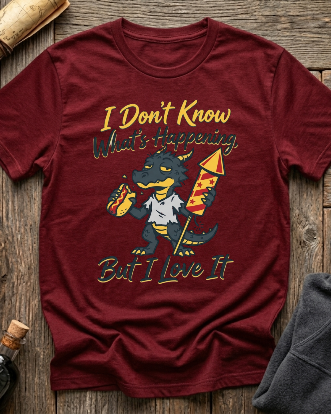 I Don't Know What's Happening But I Love It T-Shirt
