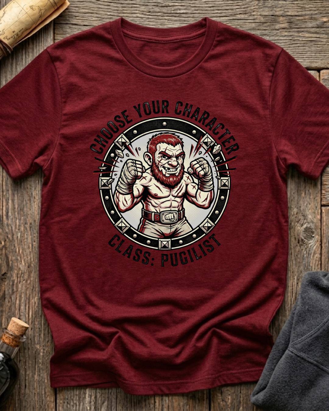 Choose Your Character Class: Pugilist T-Shirt