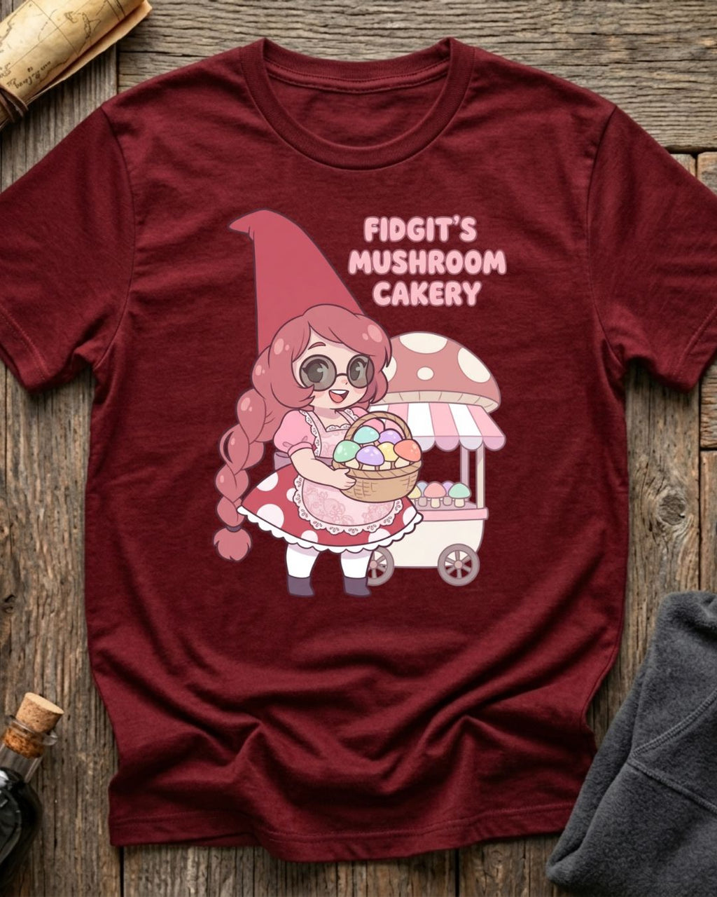 Fidgit's Mushroom Cakery T-Shirt