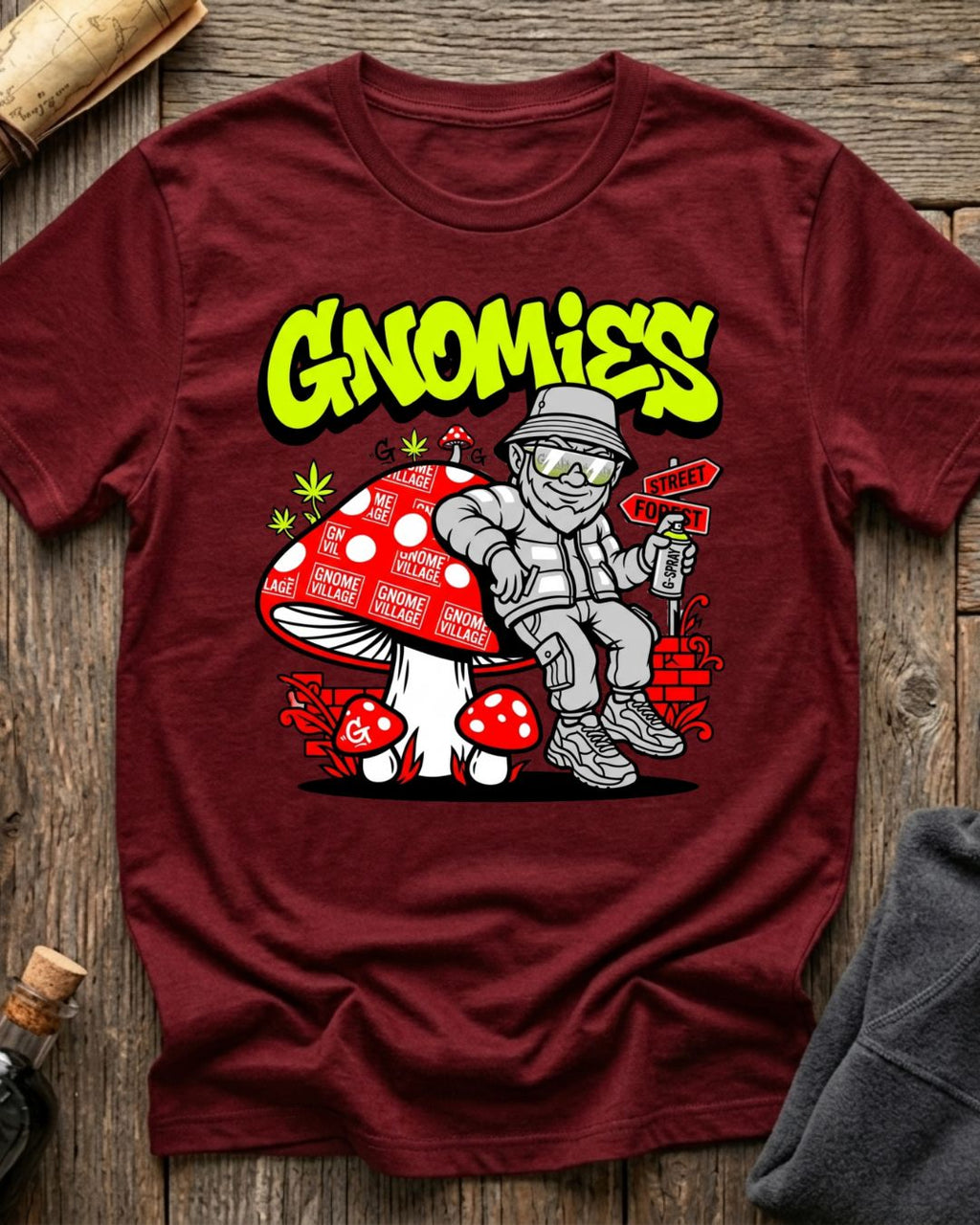 Gnome Village Graffiti T-Shirt