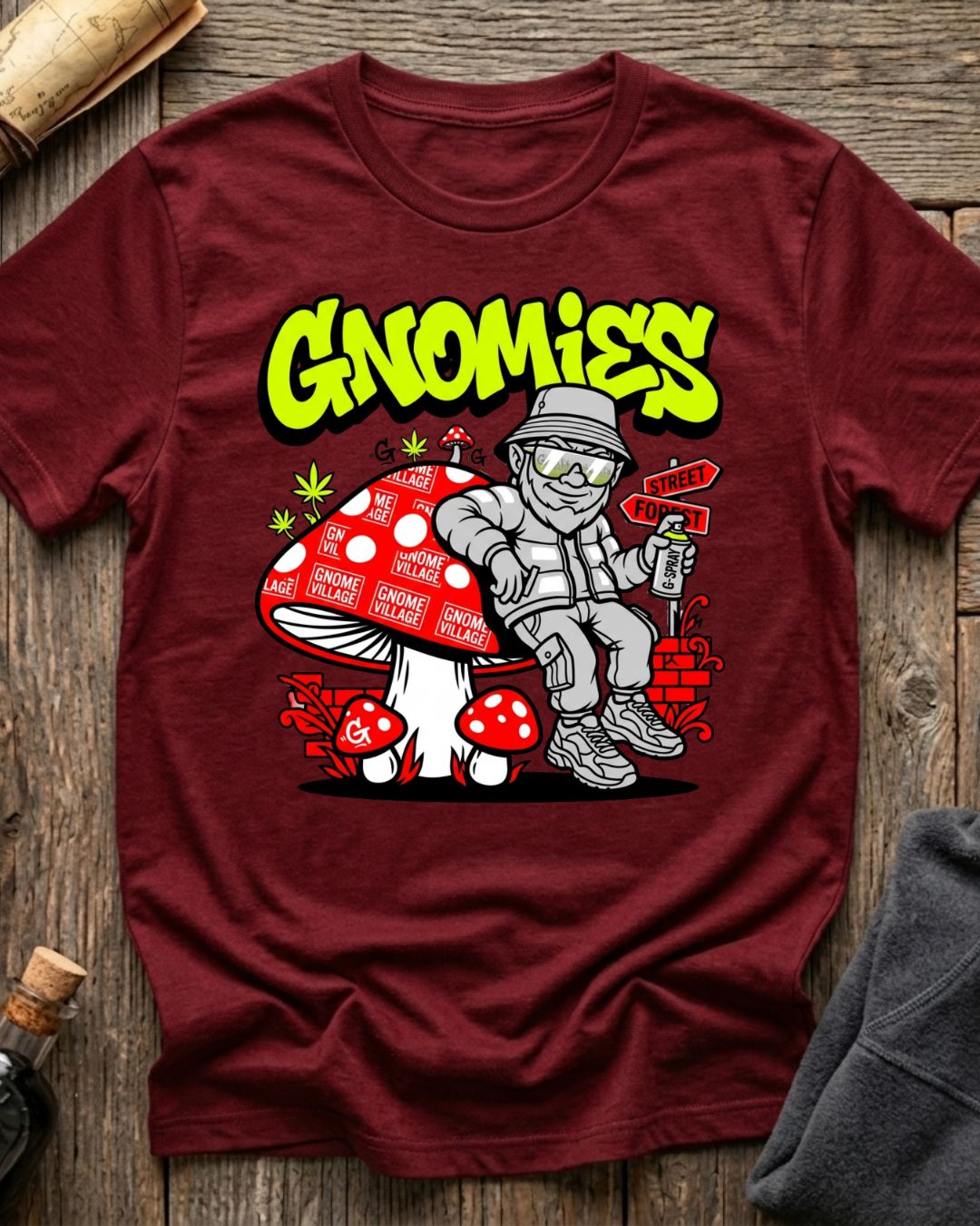 Gnome Village Graffiti T-Shirt