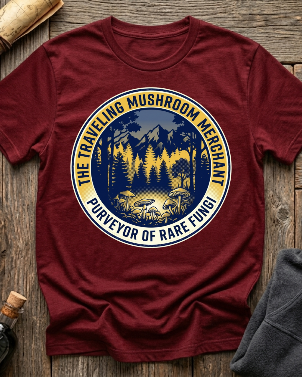 Traveling Gnome Merchant T-Shirt