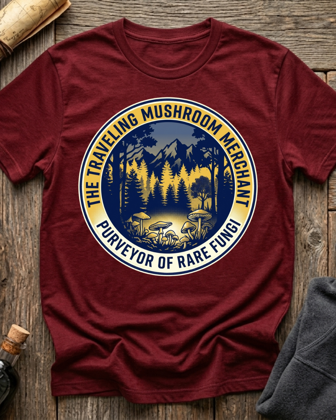 Traveling Gnome Merchant T-Shirt