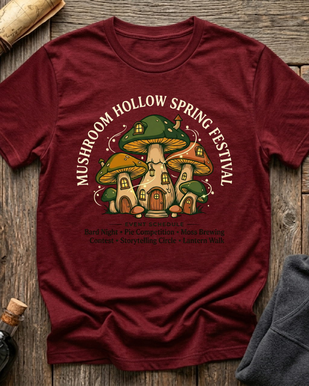 Mushroom Hollow Spring Festival T-Shirt
