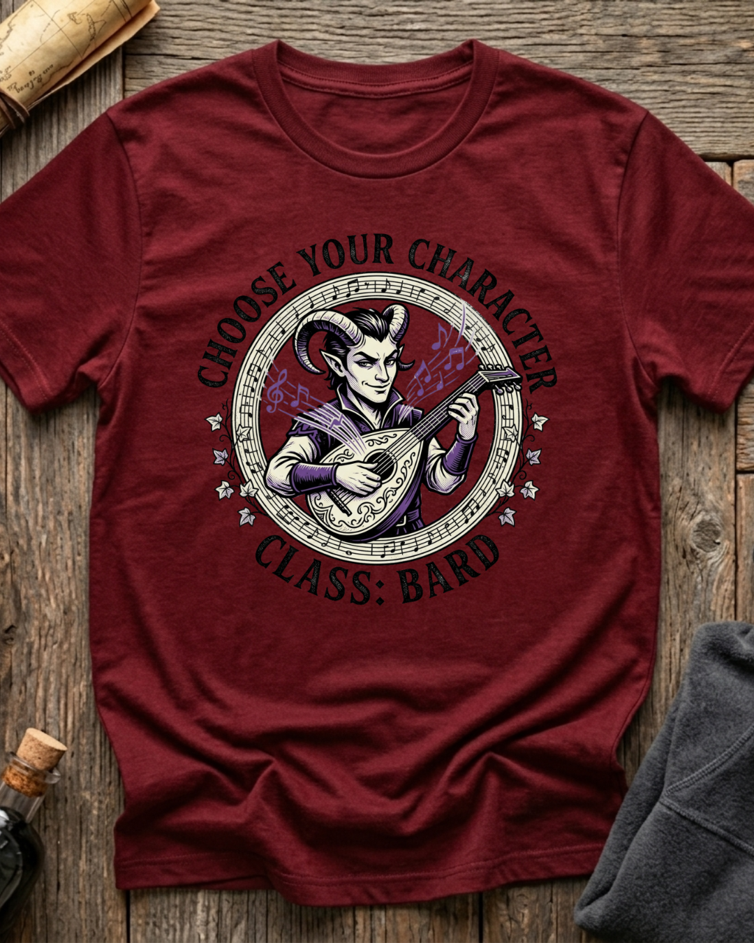 Choose Your Character Class: Bard T-Shirt
