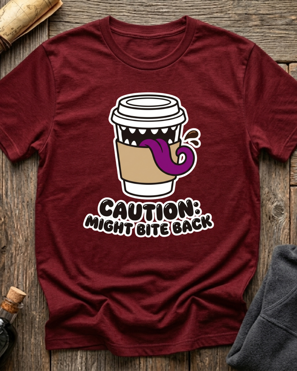 Caution: Might Bite Back T-Shirt