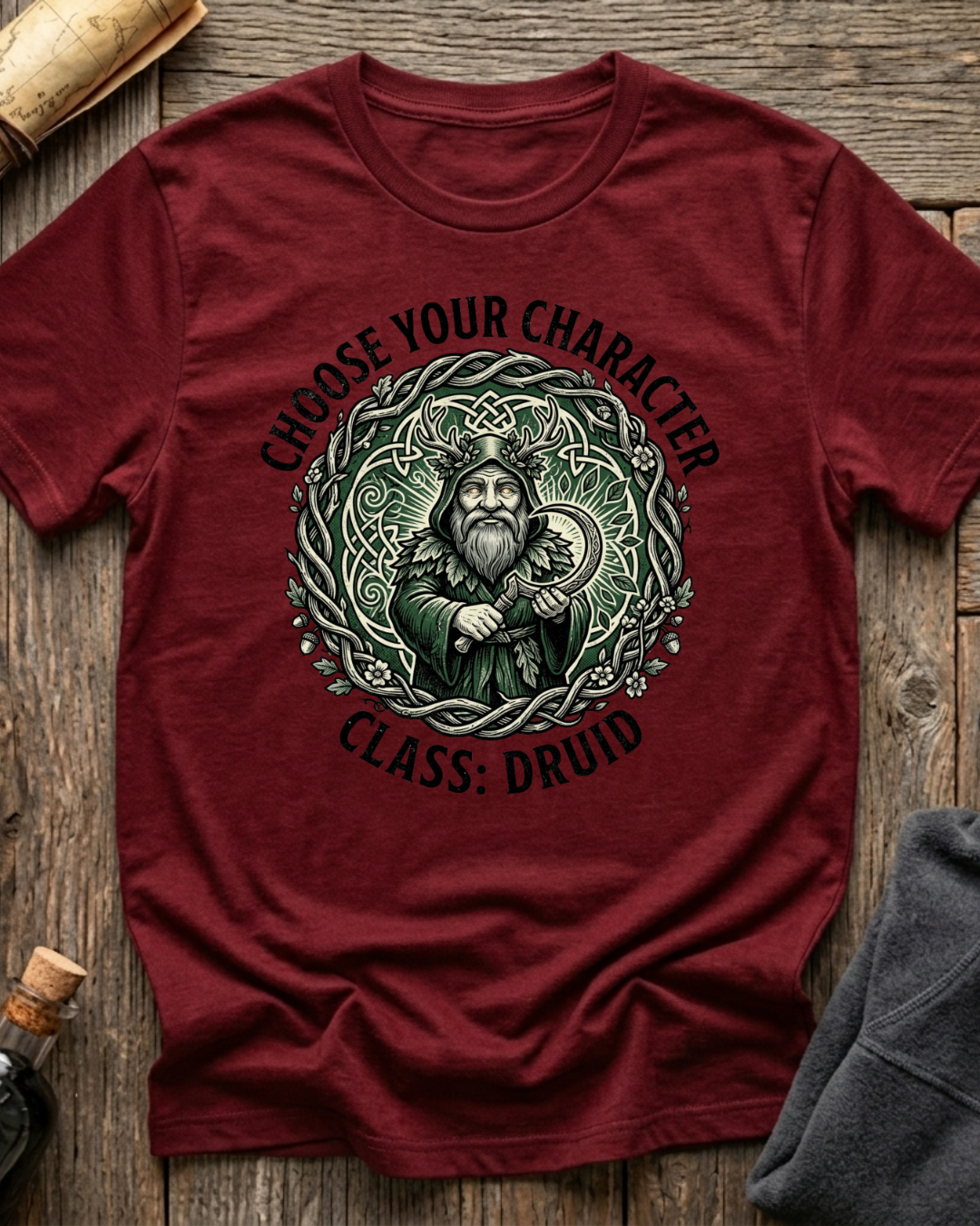 Choose Your Character Class: Druid T-Shirt