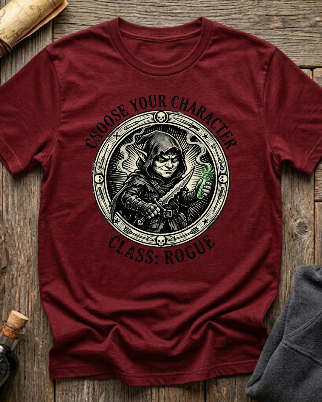 Choose Your Character Class: Rogue T-Shirt