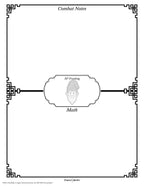 Gnomies Adventure Club Initiative Tracker — Printable PDF