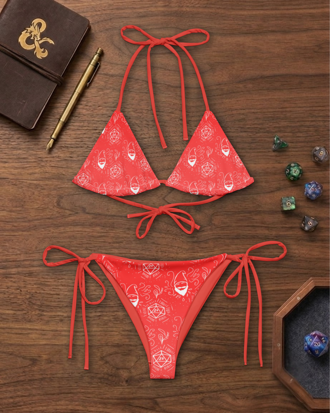 Red Random Encounter String Bikini