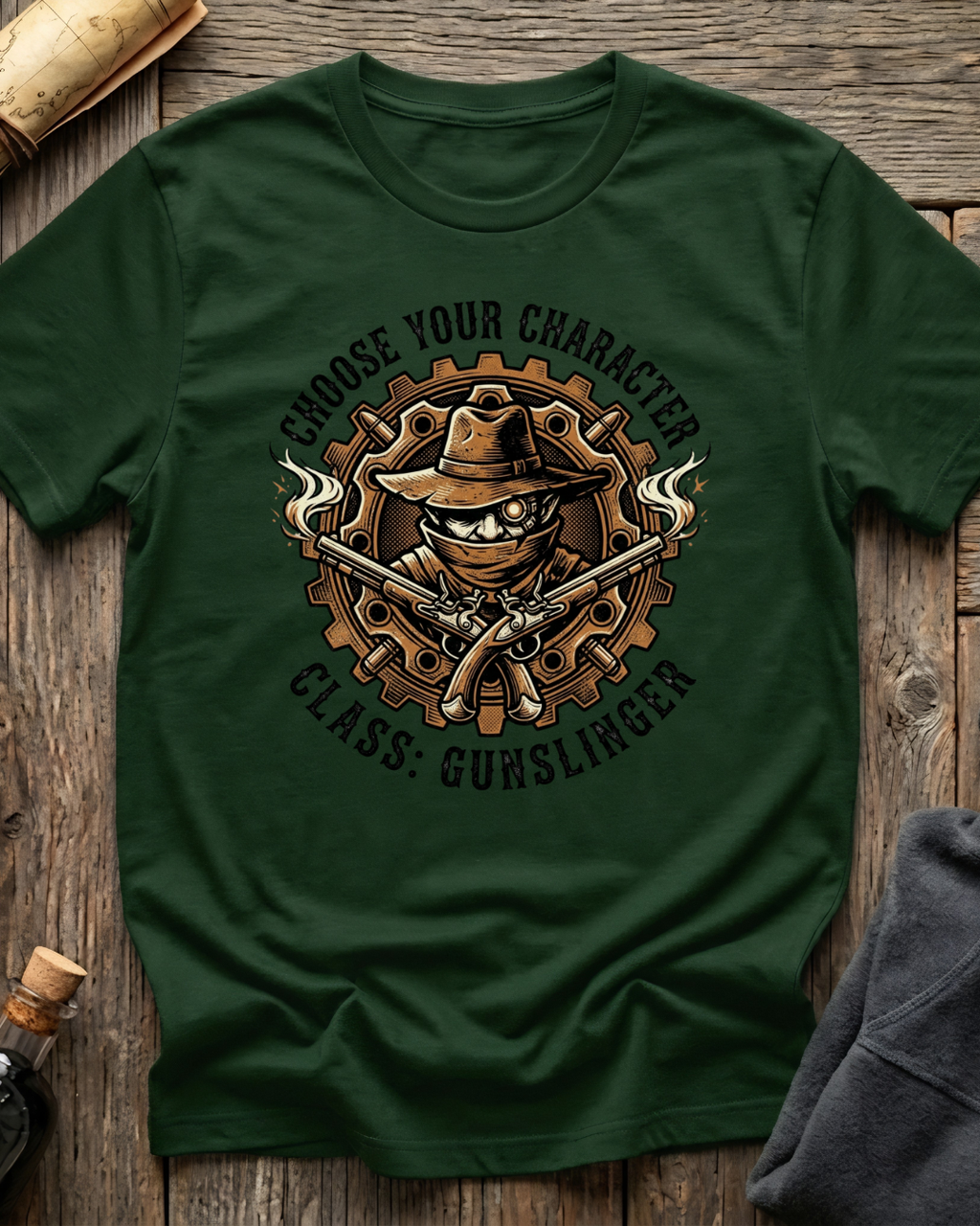 Choose Your Character Class: Gunslinger T-Shirt