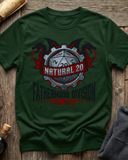 Natural 20 Fatherhood Division T-Shirt