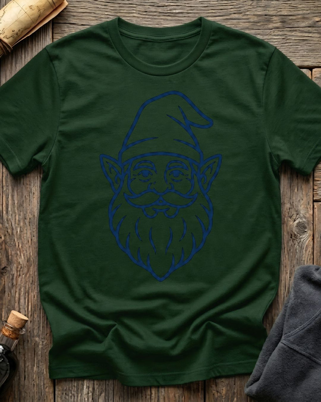 Minimalistic Gnome Head T-Shirt