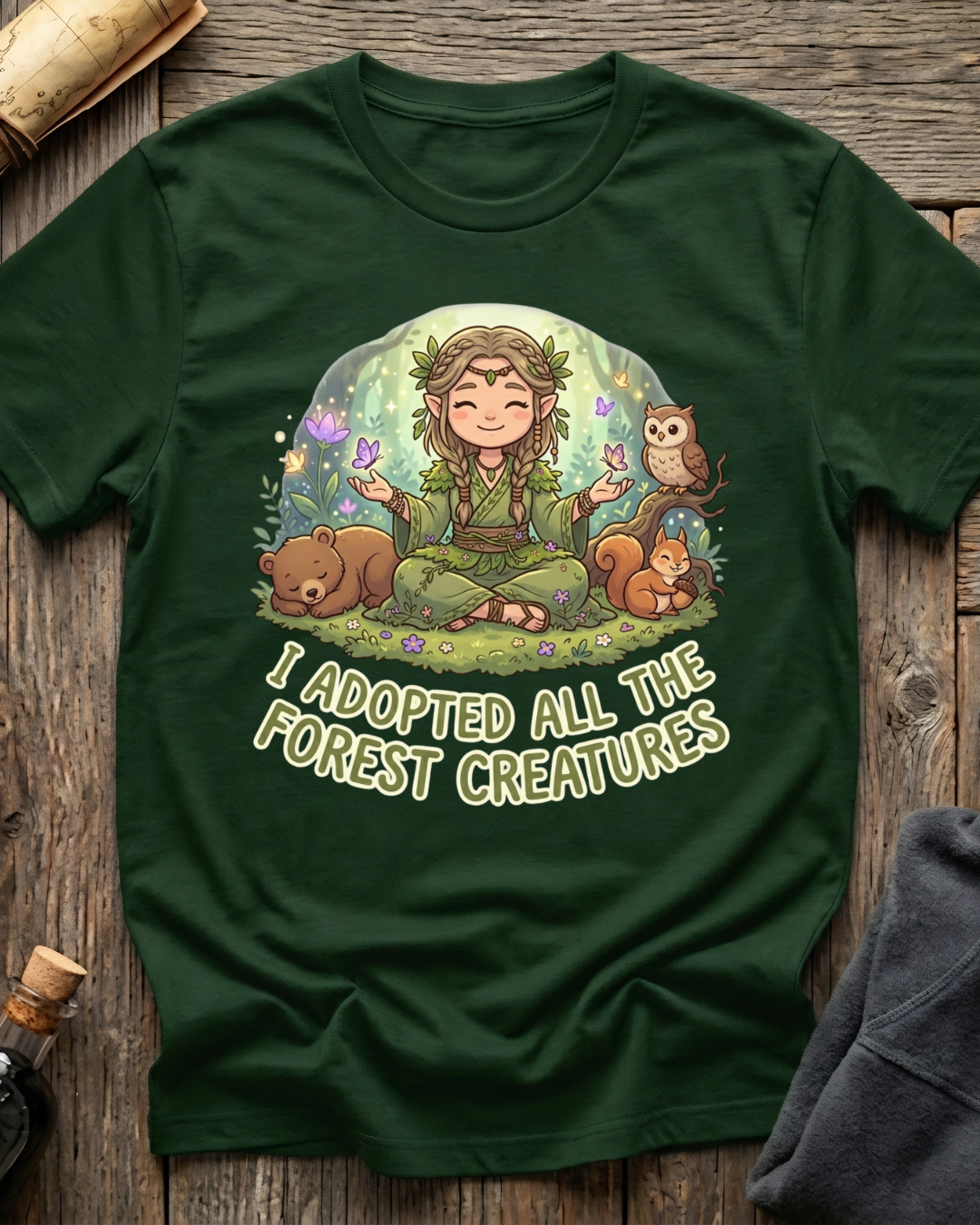Druid Forest Creatures T-Shirt