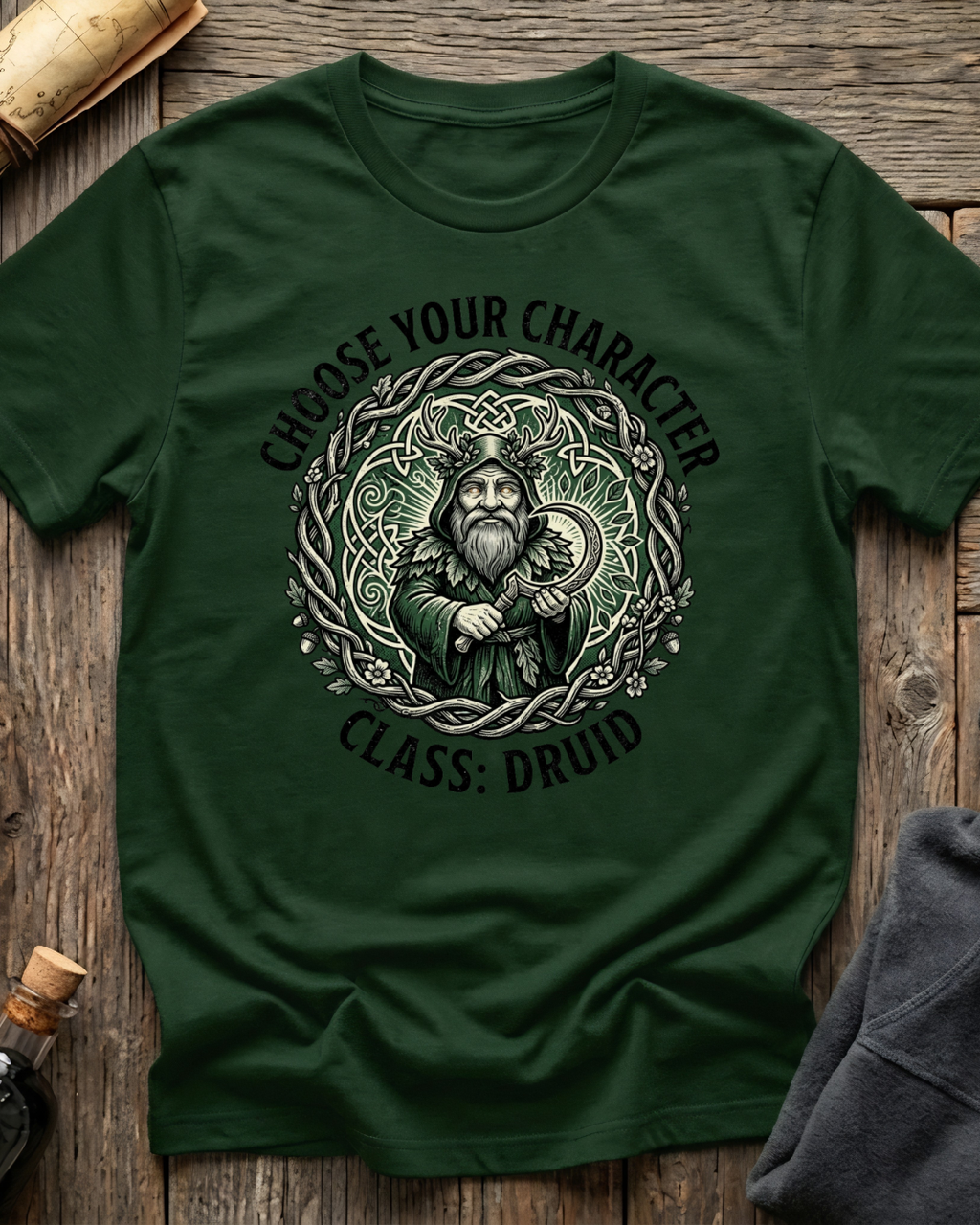 Choose Your Character Class: Druid T-Shirt