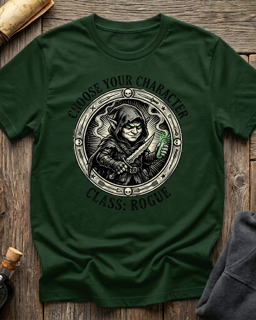 Choose Your Character Class: Rogue T-Shirt