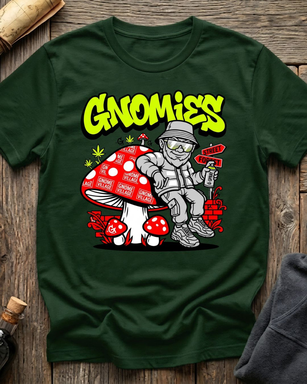 Gnome Village Graffiti T-Shirt