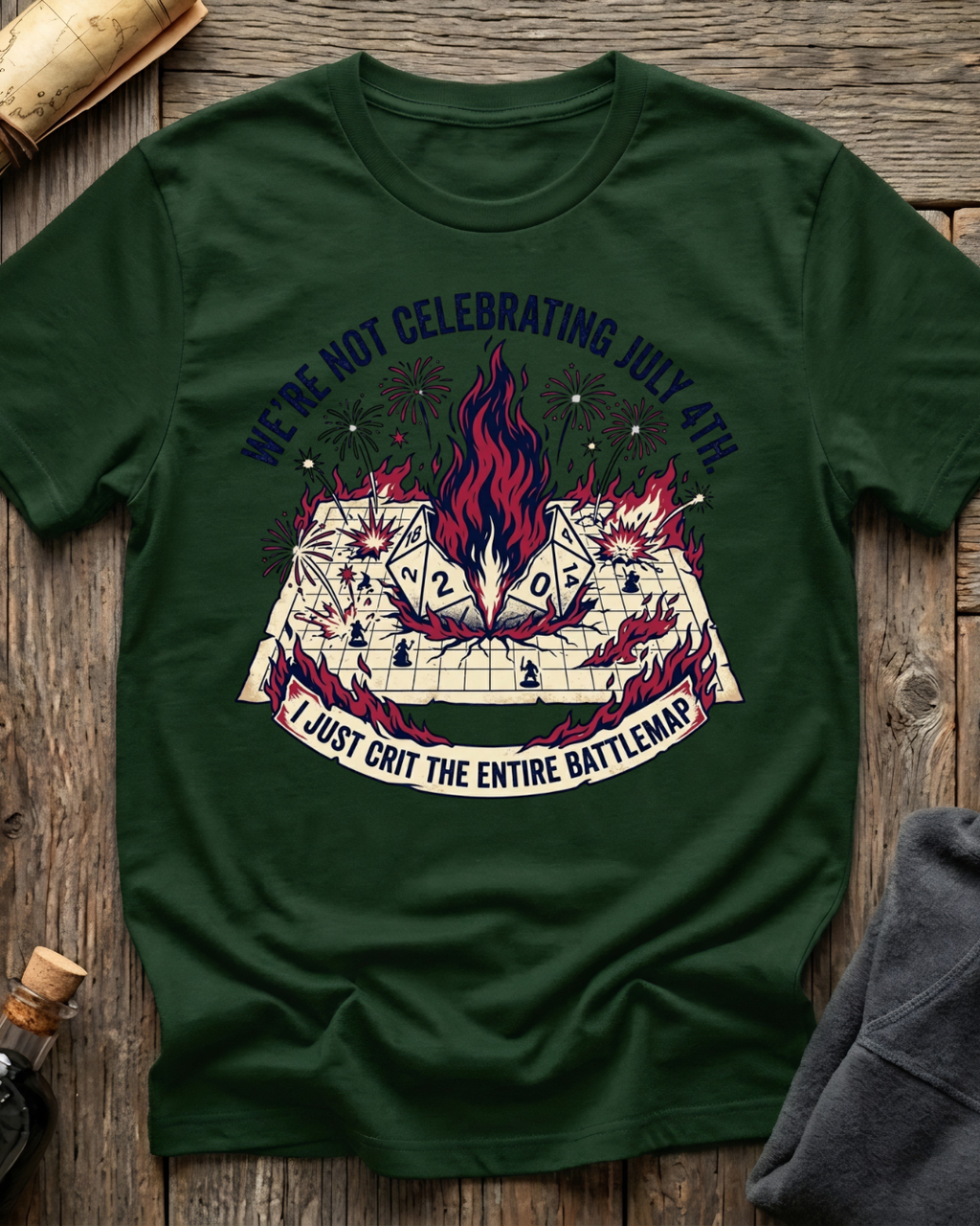 I Just Crit The Entire Battlemap T-Shirt