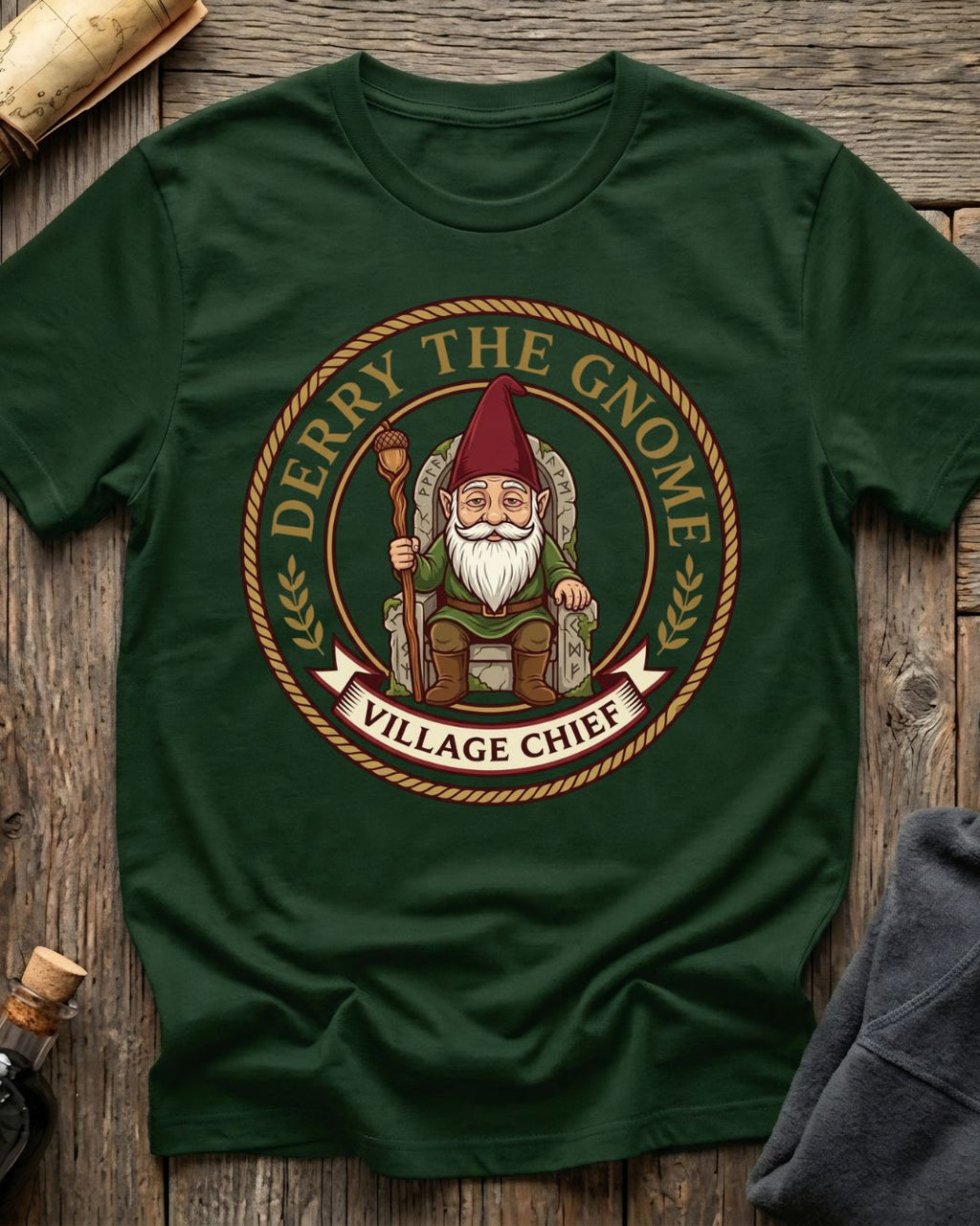 Derry The Gnome Village Chief T-Shirt