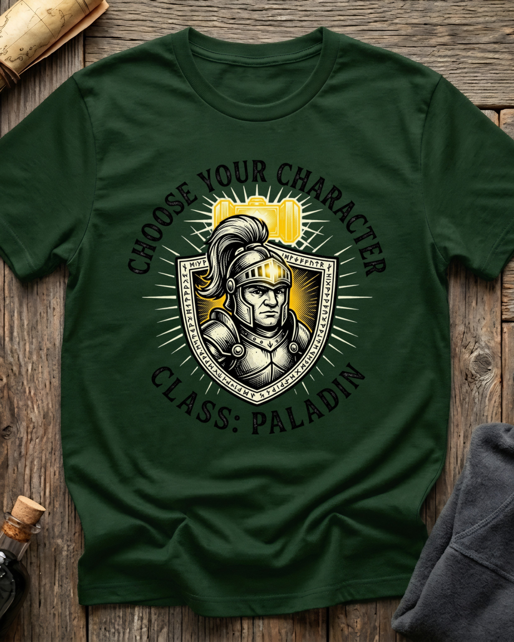 Choose Your Character Class: Paladin T-Shirt
