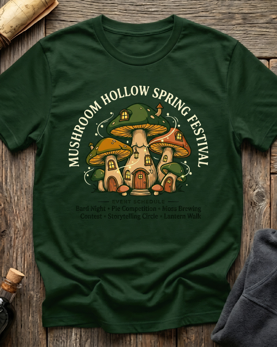 Mushroom Hollow Spring Festival T-Shirt