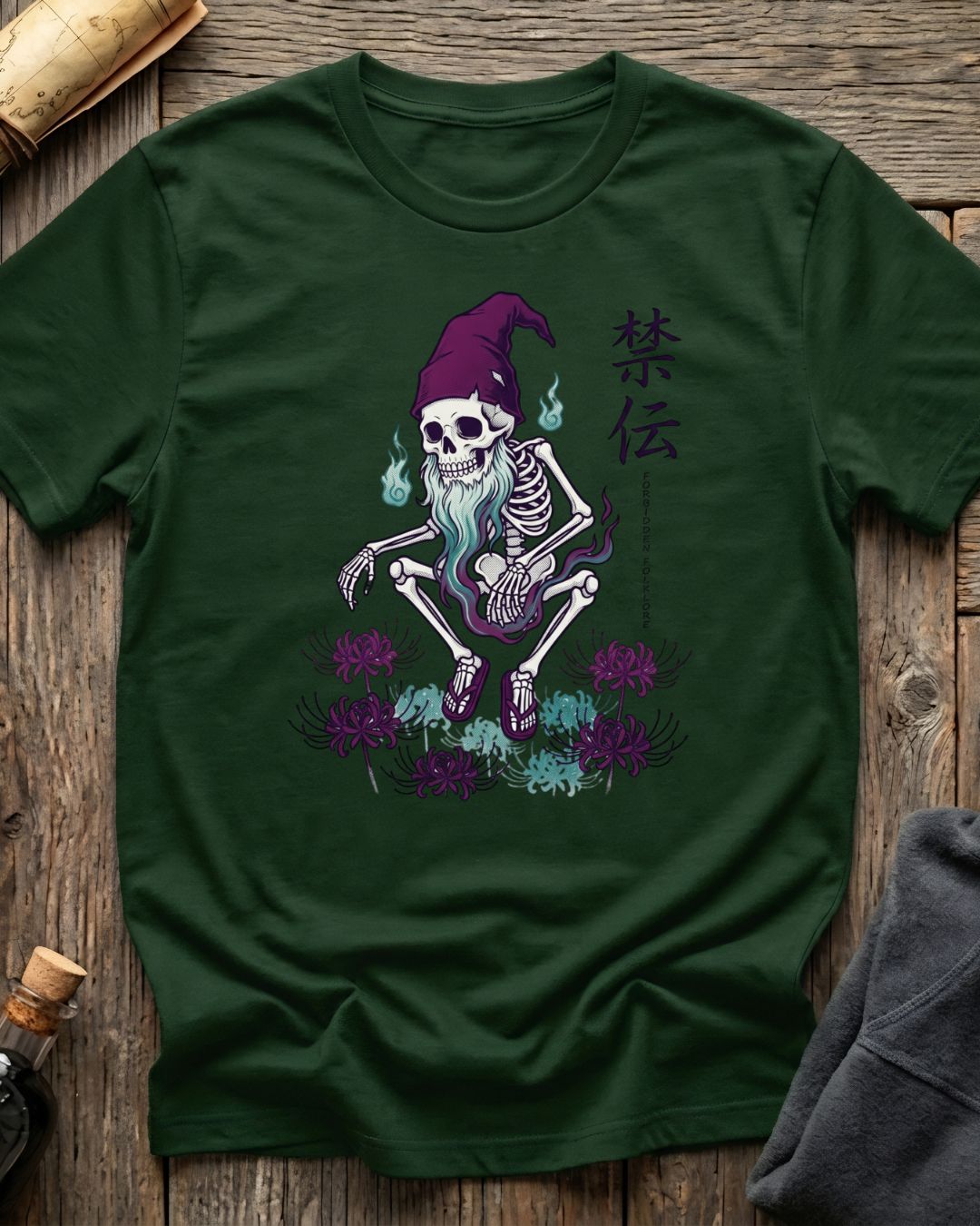 Skeleton Spirit Gnome T-Shirt