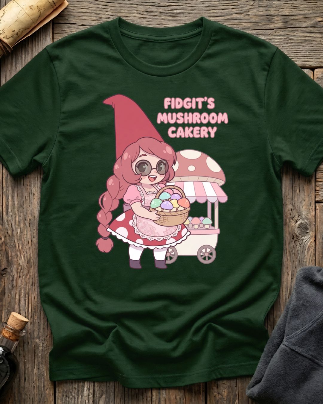 Fidgit's Mushroom Cakery T-Shirt