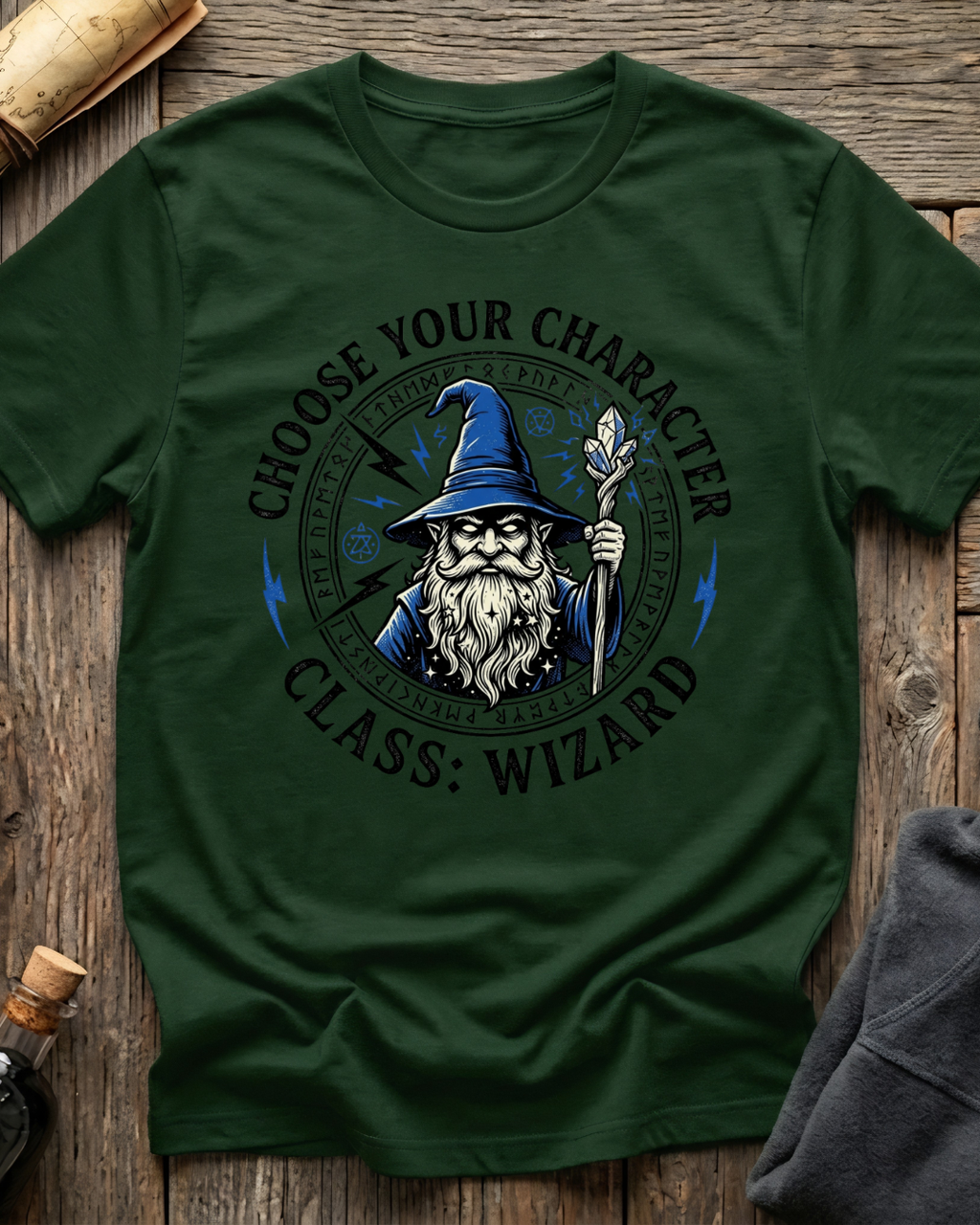 Choose Your Character Class: Wizard T-Shirt