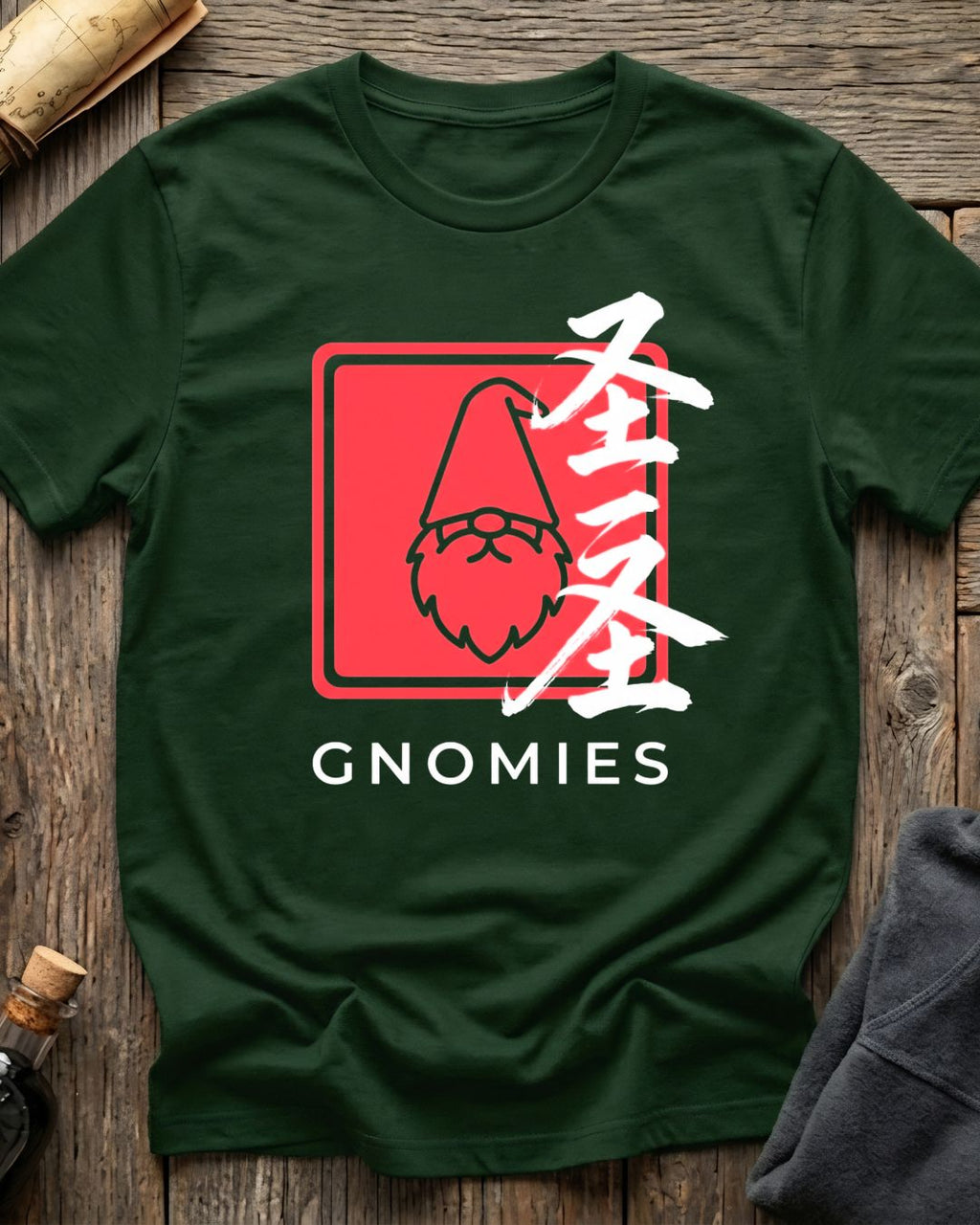 Gnomies Kanji Crest V.2 T-Shirt