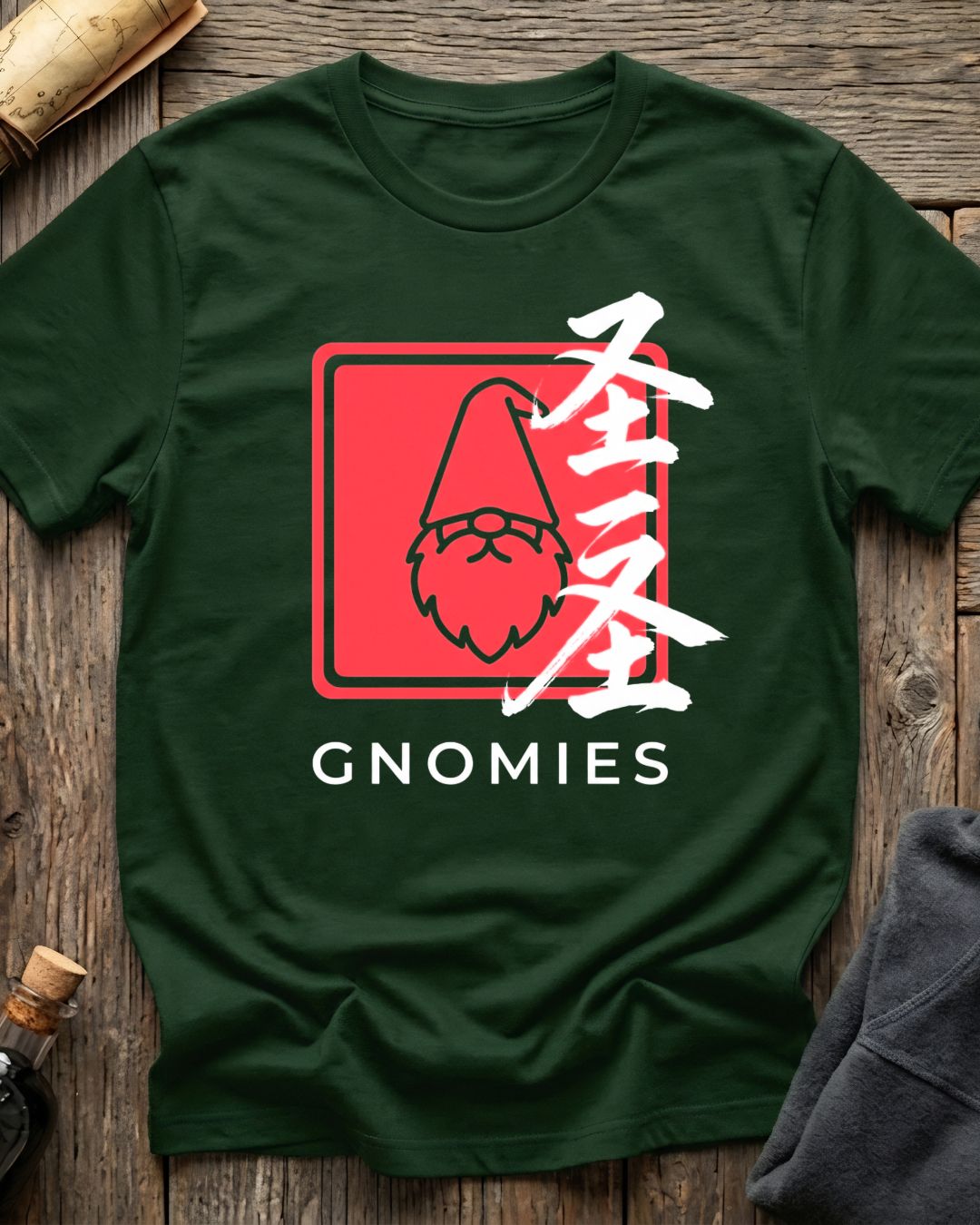 Gnomies Kanji Crest V.2 T-Shirt
