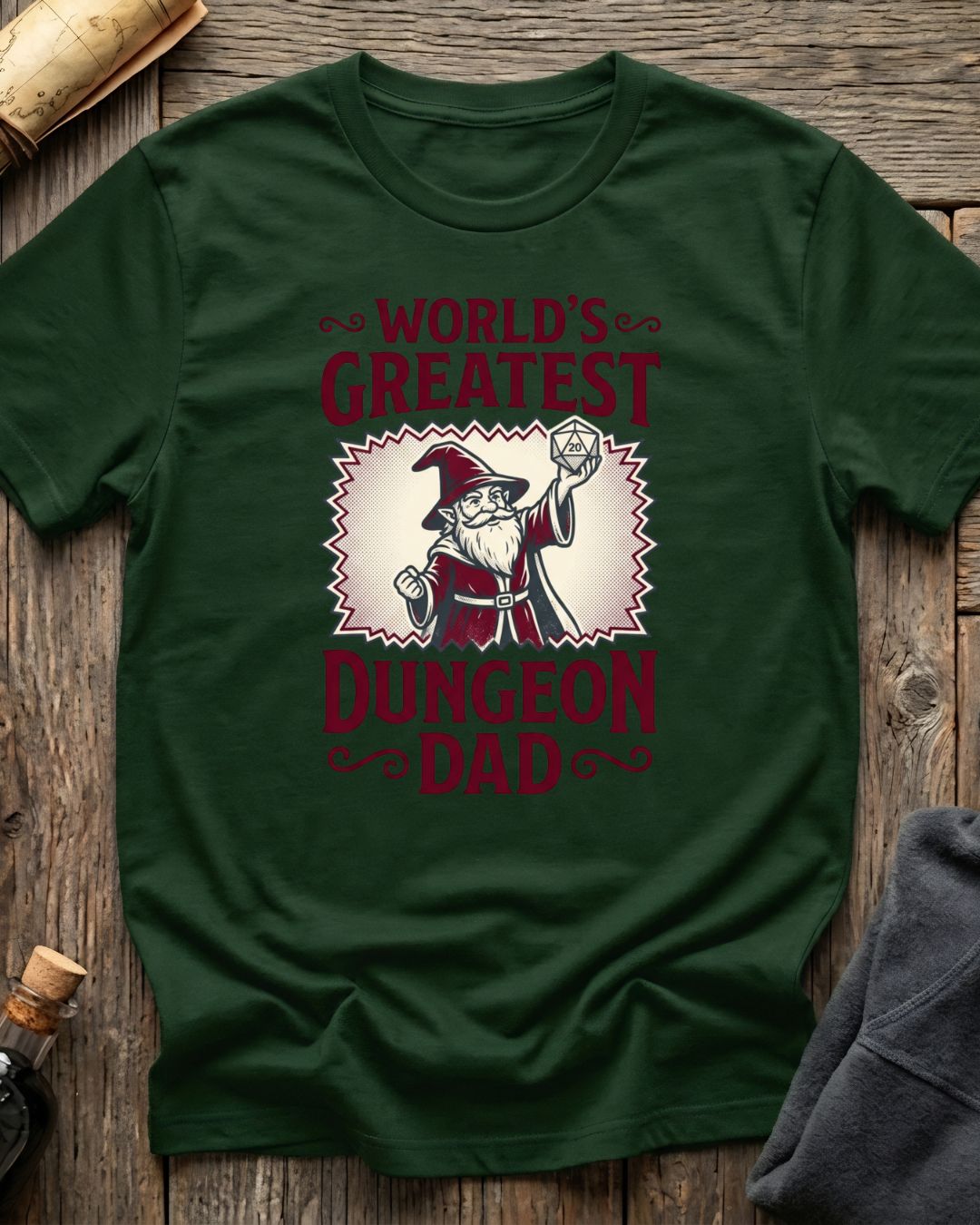 World's Greatest Dungeon Dad T-Shirt