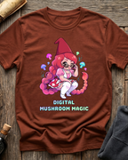 Digital Mushroom Magic T-Shirt