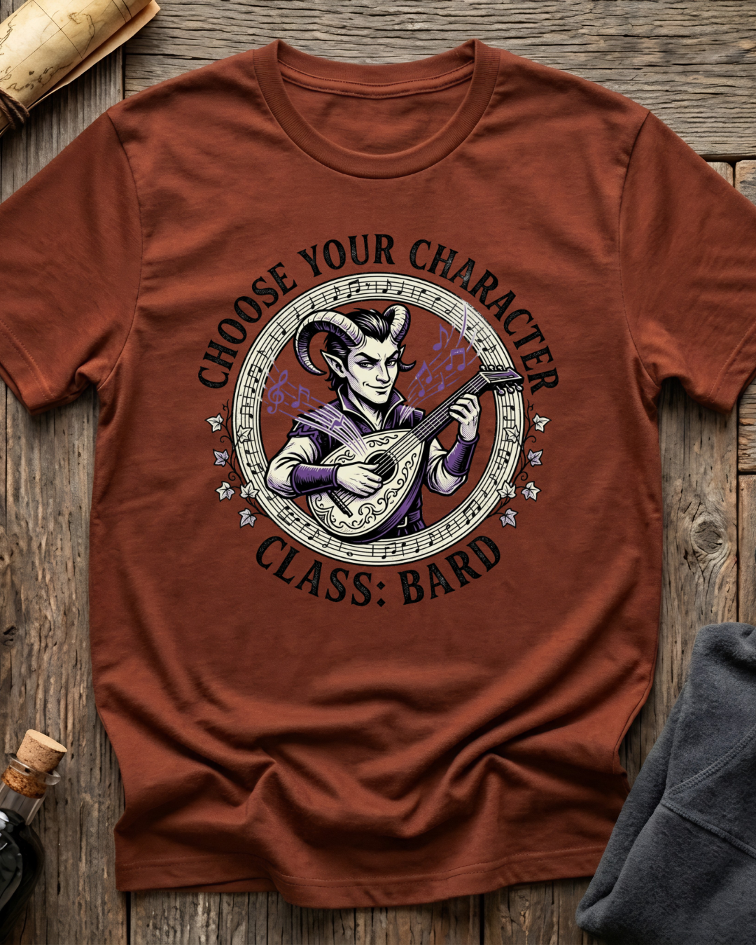 Choose Your Character Class: Bard T-Shirt