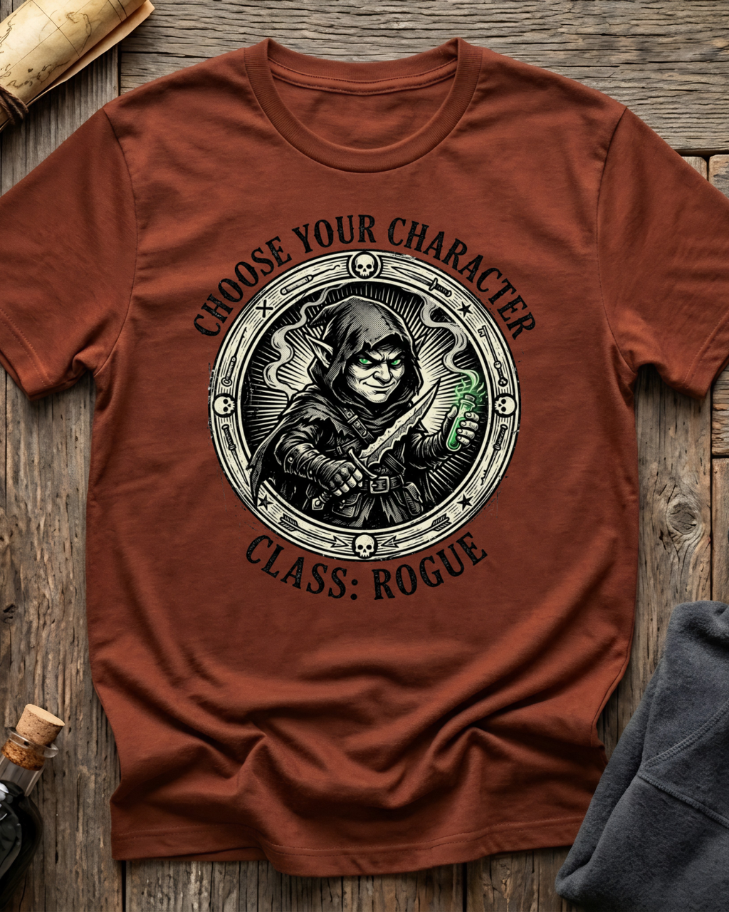 Choose Your Character Class: Rogue T-Shirt