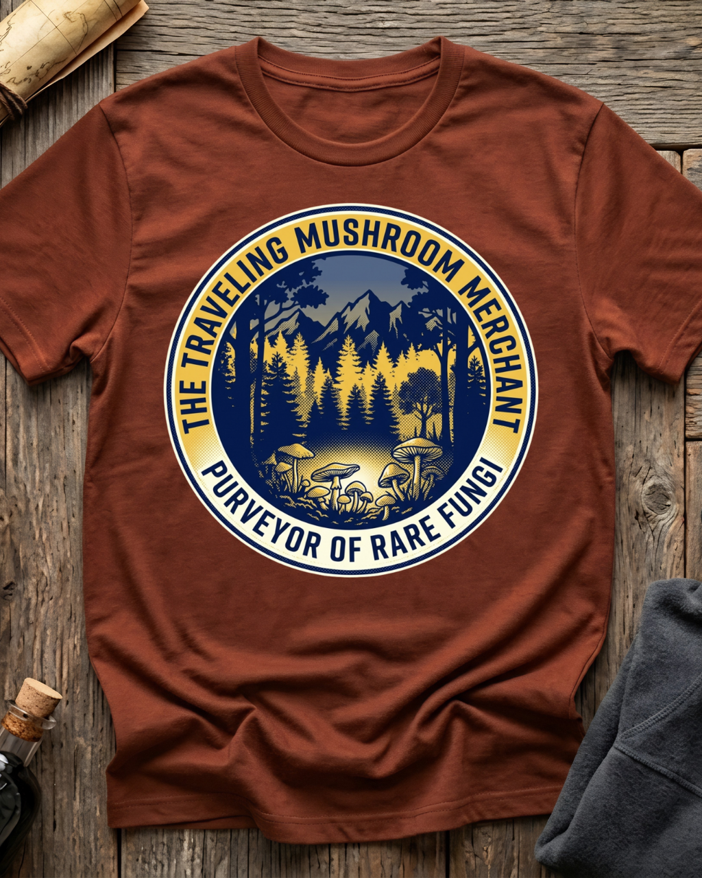 Traveling Gnome Merchant T-Shirt