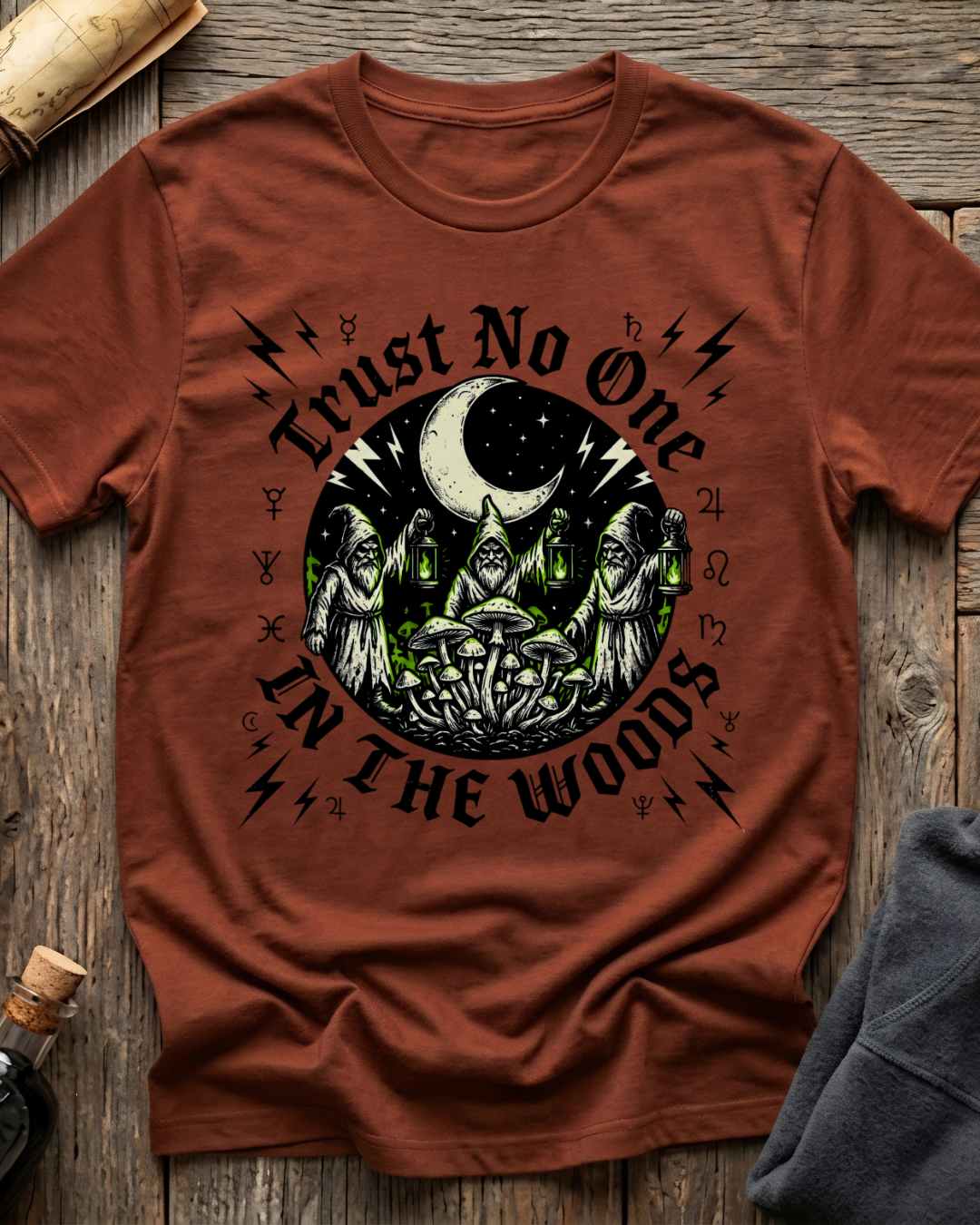 Trust No One In The Woods T-Shirt