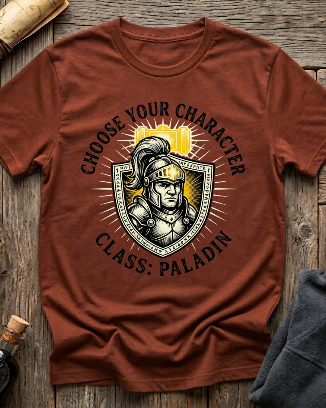 Choose Your Character Class: Paladin T-Shirt