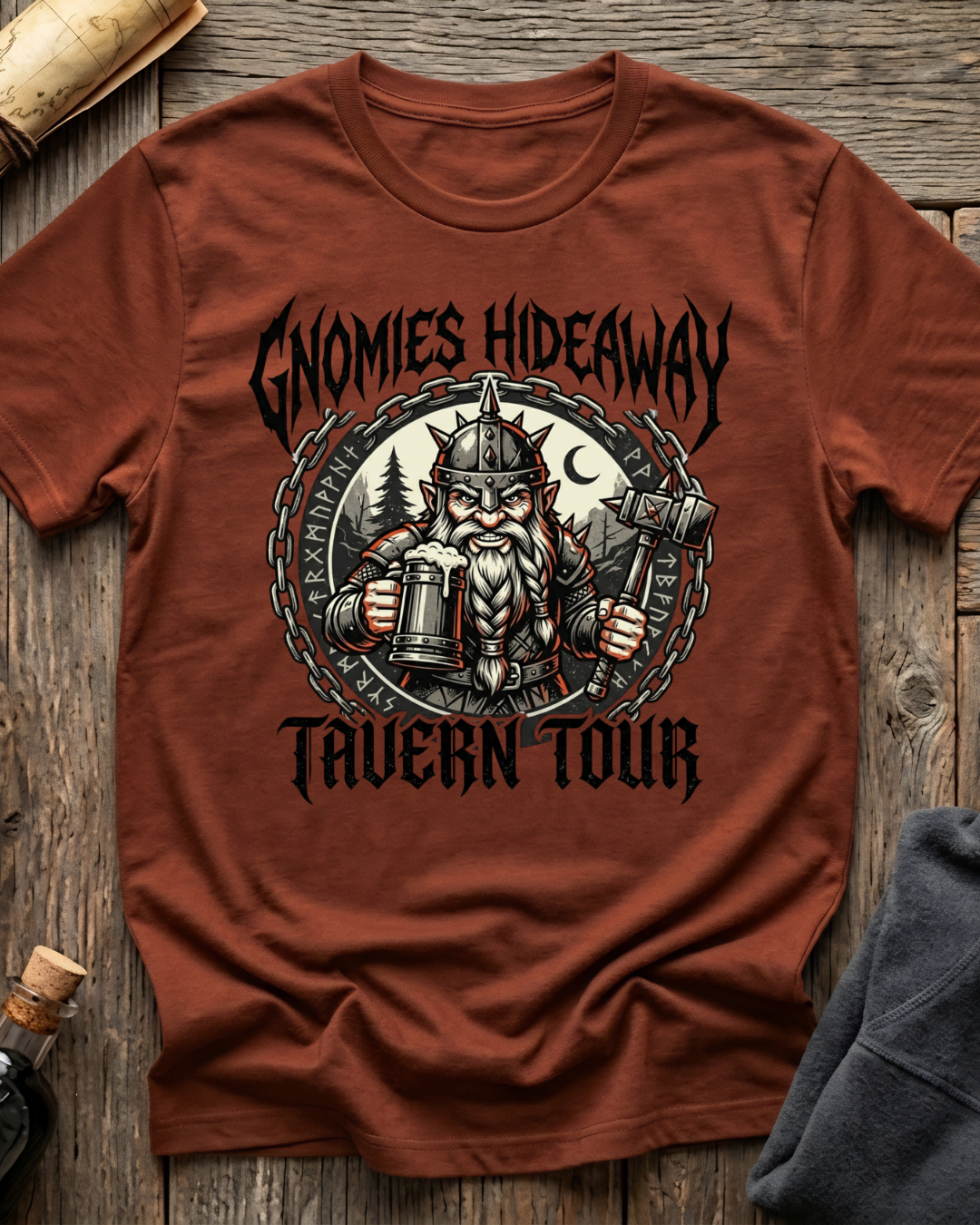 Gnomies Hideaway Tavern Tour T-Shirt