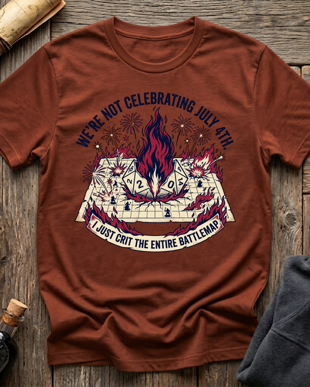 I Just Crit The Entire Battlemap T-Shirt