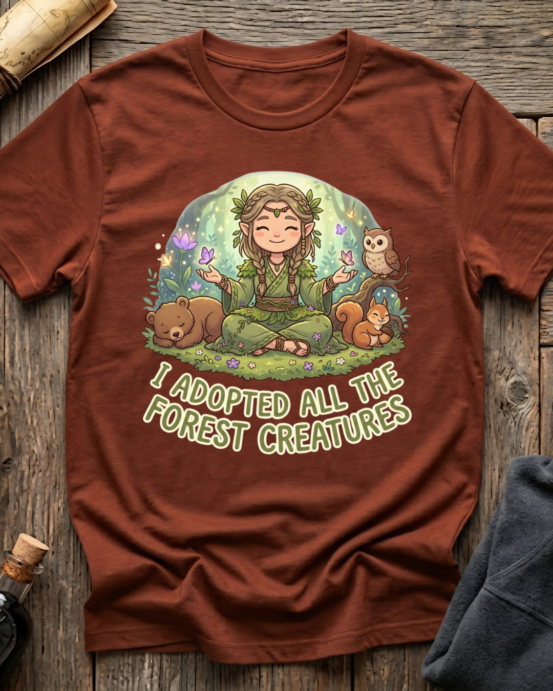 Druid Forest Creatures T-Shirt