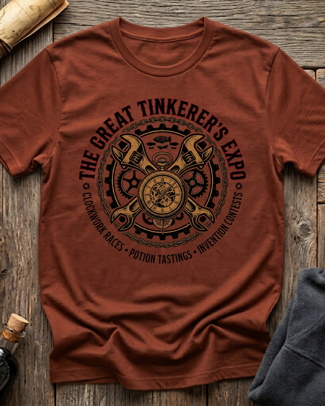 The Great Tinkerer's Expo Crest T-Shirt