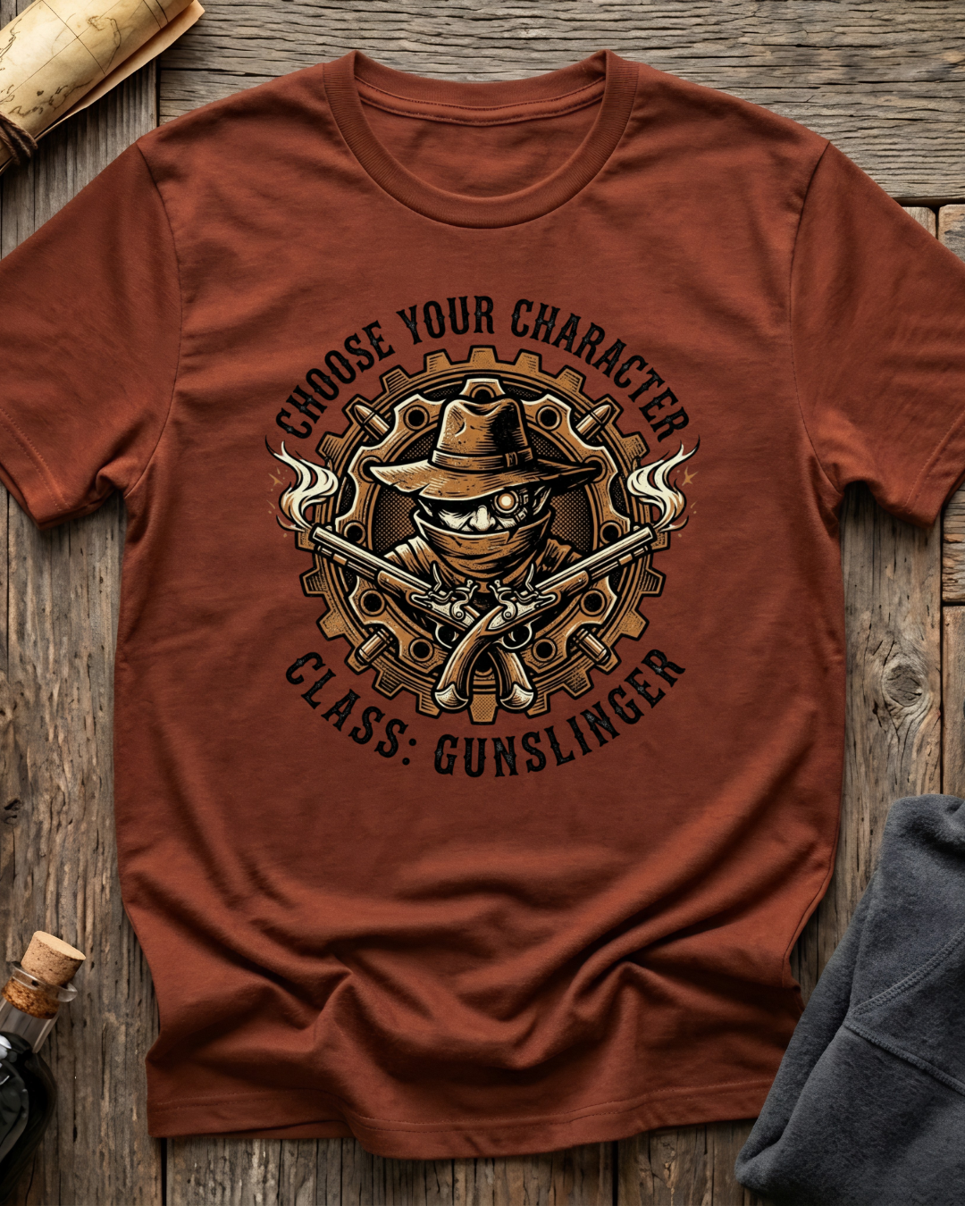 Choose Your Character Class: Gunslinger T-Shirt
