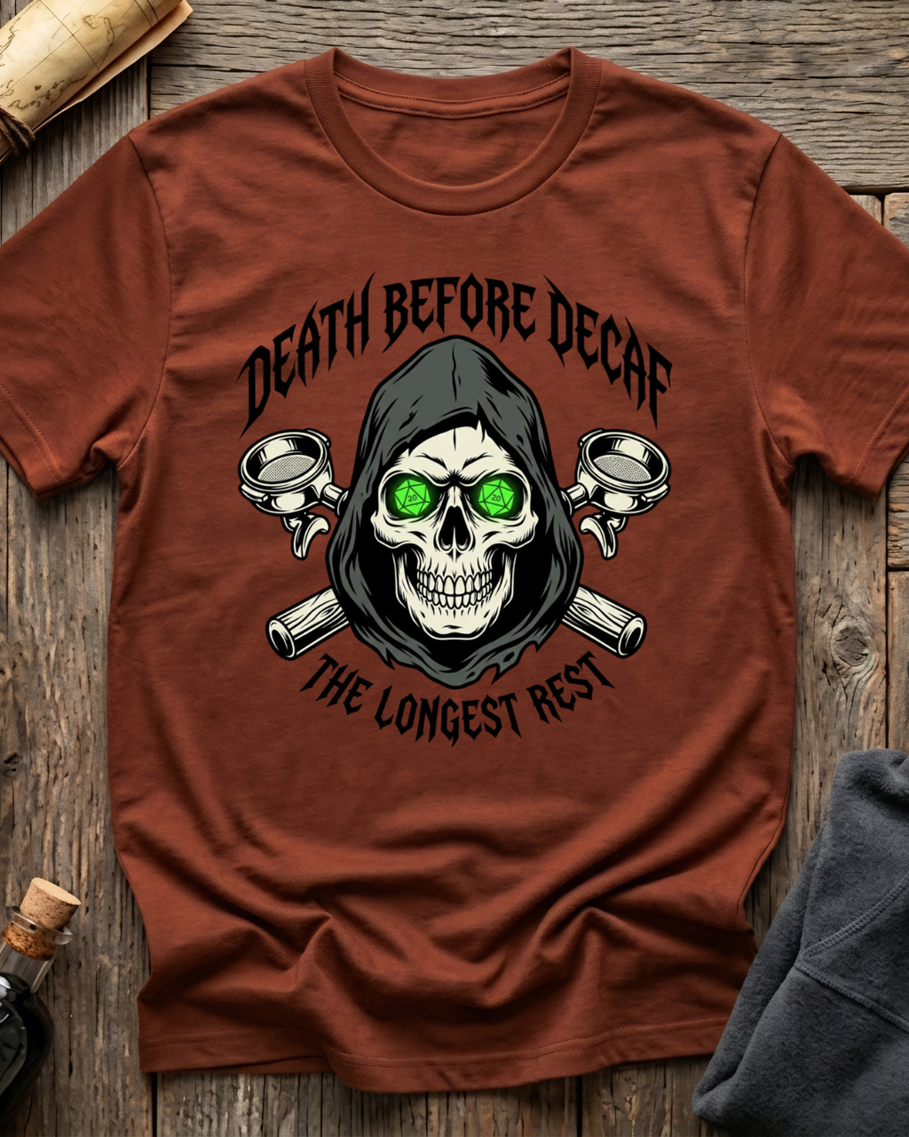 Death Before Decaf T-Shirt