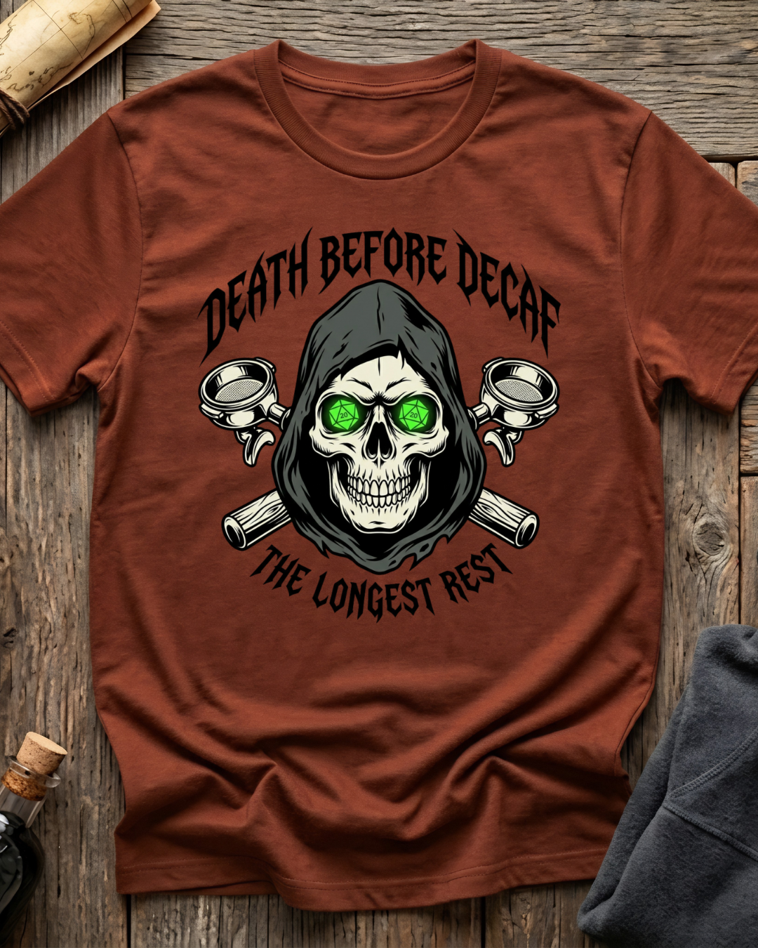 Death Before Decaf T-Shirt