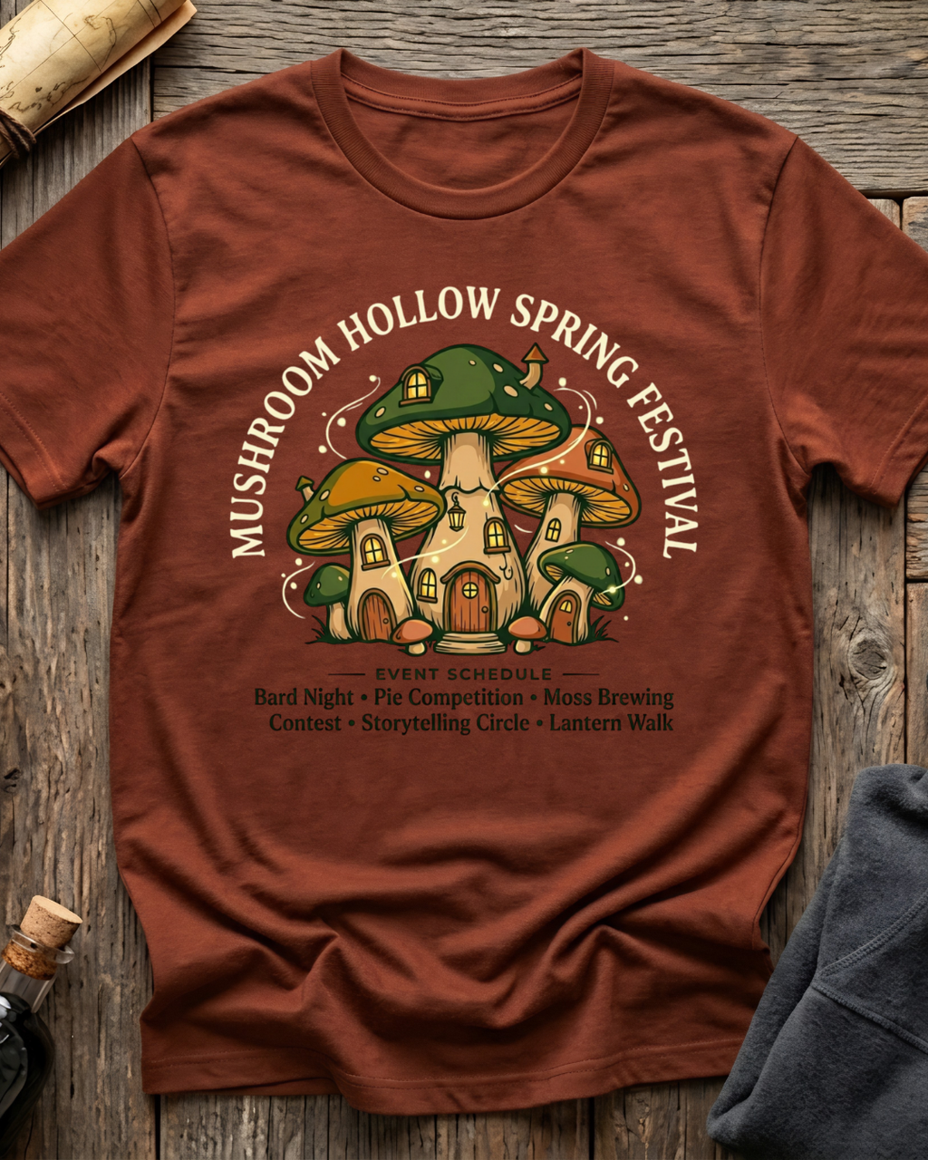 Mushroom Hollow Spring Festival T-Shirt