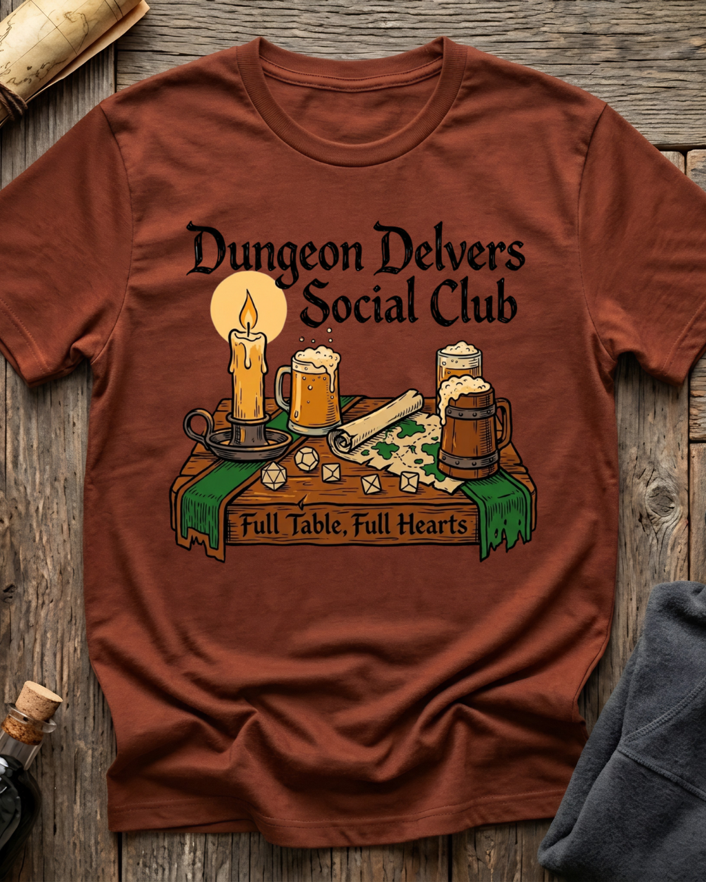 Dungeon Delvers Social Club T-Shirt