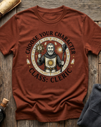 Choose Your Character Class: Cleric T-Shirt