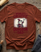 World's Greatest Dungeon Dad T-Shirt